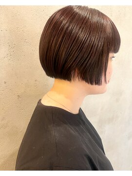 ザ ラボ アングゥ(The Labo ungu) アンブレラカラー/ぱつっとボブ／髪質改善カラー