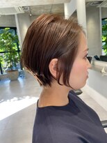 ヴォロ 佐賀(VoLo)&nbsp;切りっぱなしボブ/美髪/ピンクブラウン[佐賀駅]