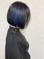 リトル ポルト 元町(little×PORTO)&nbsp;【ボブ×アンブレラカラー】ブルー系はブリーチ2回必須です☆
