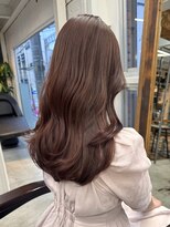 エル バイ ホーム(L by HOME)&nbsp;ピンクラベンダー　暖色カラー　艶感カラー　レイヤーカット