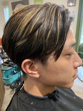 チーゴ(Hair&Spa CHEEGO) 大人メッシュカラー