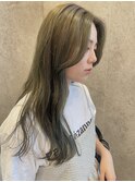 【オリーブカラー】【ブリーチ無し】
