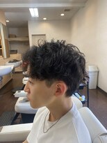 スマイルヘア 浦和店(Smile hair) アップバング/ツーブロックマッシュ/束感/<理容室>[浦和/メンズ]