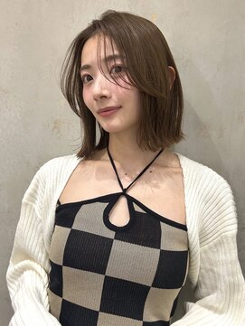 ロンド 表参道店(Lond) ボブ 切りっぱなしボブ