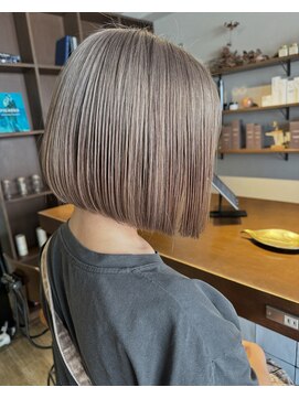 ヘアーアンドライフ ドア(hair&life Door) 【ブリーチ1回】ミルクティーベージュ