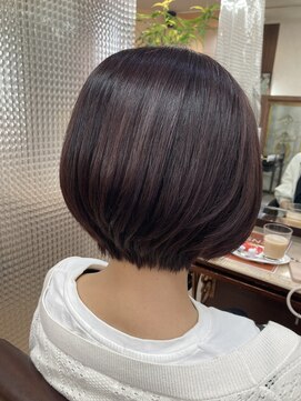 エルベ 千波店(elve) 暗め艶髪ピンク系