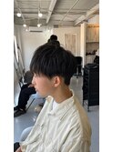 【soy-kufu】MEN'S HAIRアッシュブラックカルマパーマ