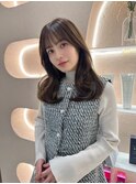髪質改善＊くびレイヤーショコラブラウン＊美髪【Zina梅田】