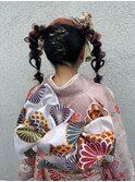 〈guri〉成人式☆ハートツイン