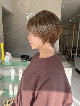 ジーナ 神戸 三田駅前(Zina) ショートヘア/ハイライトヘア