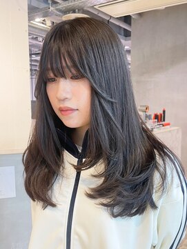 アイティー バイ アルバム 中野店(IT by ALBUM) メルティカラーマロンベージュ似合わせカット_ba484971