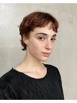 トオ(TOH) ベリーショートパーマナチュラルパーマ癖毛風パーマ