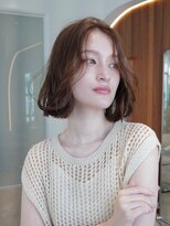 エースハバナ 渋谷(1 HAVANA)&nbsp;チョコグレージュ/20代30代大人かわいい/ミディアムレイヤー