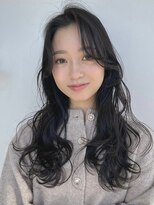 シェル 津山の手店(shel)&nbsp;大人美人艶カラーベージュ小顔カット透明感レイヤーロング