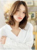 かきあげバングくびれひし形レイヤーカットc7志木20代30代40代