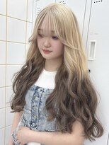 ガーランド(Girland) 【girland】ルーツカラー デザイン韓国風/レイヤーカット