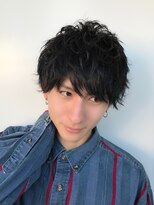 バイフィフス 原宿/表参道(by fifth)&nbsp;ラフにキマる無造作パーマのマッシュスタイル