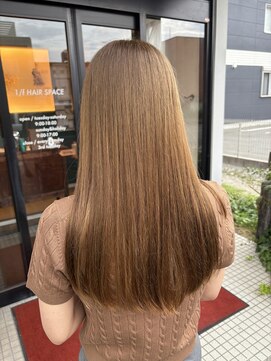エフブンノイチヘアースペース(1/f HAIR SPACE) ブラウンベージュ