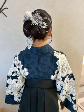 袴/袴アレンジ/ヘアセット/ヘアアレンジ/アレンジ/成人式