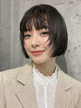 新宿/新宿駅/ブリーチ/ダブルカラー/前髪カット/インナーカラー