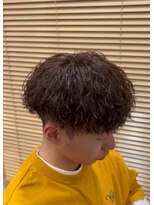 メンズギフト(men's GIFT)&nbsp;ツイストスパイラルパーマメンズカットメンズパーマ刈り上げ