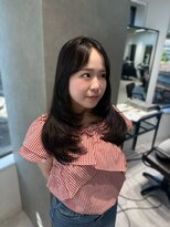 ザシェノンウメダ(THA CHAINON UMEDA) 着物ヘア/大人ガーリー/ダークアッシュ/似合わせカット/心斎橋