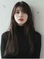 モードケイズ ラ ヴィ ベル(MODE K's la vie belle) 【庄内/白髪ぼかし】40代 グレージュ若見えロング