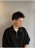 ツイストピンスパイキーショート