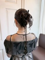 アロマ ヘアー ルーム 新宿3号店(AROMA hair room)&nbsp;ヘアセット/結婚式/推し活/カチモリ/和装/くるみちゃんヘア