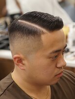 ザチョップショップ キチジョウジ(THE CHOP SHOP KICHIJOJI) サイドパートスキンフェードカットシェービング吉祥寺理容室