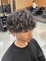 アディクト オム(ADDICT HOMME) 波巻きパーマ