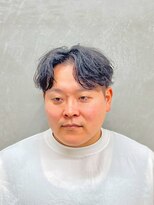 サームマン 人形町(SARM MAN)&nbsp;韓国風センターパートニュアンスパーマ