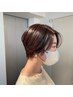 【平日限定・白髪染めにも◎】似合わせカット+艶カラー