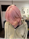 ホワイトピンクカラーのデザインカラー
