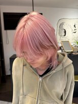 ロマーノ(ROMANO)&nbsp;ホワイトピンクカラーのデザインカラー