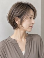 ザ シー 橋本(The C)&nbsp;20代30代40代50代ナチュラル大人可愛いレイヤーショートボブ