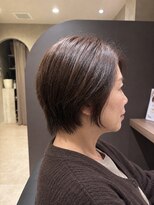 ミルシェ(MILSHE)&nbsp;40代ショート/ショートボブ/ツヤ髪/くびれショート