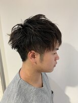 パティオンツー(PATIONN2)&nbsp;メンズショートツーブロック束感スタイル【表参道青山原宿渋谷】