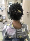 浴衣ヘアアレンジ