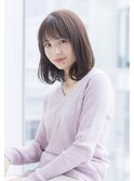 寺尾拓巳 大人かわいい毛先ワンカール パーマレイヤーミディアム