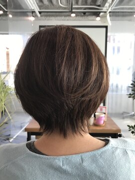 バトー バイ トリコ 船橋北口店(BATEAU by tricot) 艶髪ショート　30代40代50代