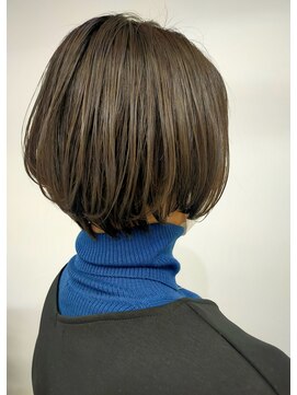 バッカ(BACCA) #大人ショートボブ　シースルバング　ひし形#