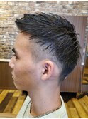 メンズショート×刈り上げ