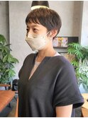 くせ毛ショート