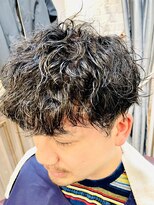 ミリオンバックス 上野(Million Bucks) 波巻き/ハイライト/マッシュパーマ/ウルフ[メンズ京成上野/上野]
