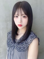 アイティーバイアルバム 北千住店(IT by ALBUM)&nbsp;ナチュラルストレート_グレージュカラー_ba403333