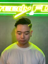 グリーディーフォックス 三軒茶屋(GreedyFOX)&nbsp;波巻き/マッシュパーマ/ウルフ/ハイライト<理容室>三軒茶屋