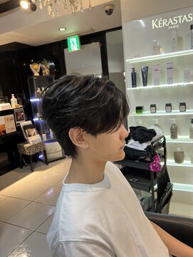 アイズ 海老名(AIZU) ニュアンスパーマ カルマパーマ センターパートウルフ