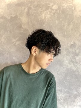ヘアー クリエイト 縁(Hair Create en) 波巻きパーマ