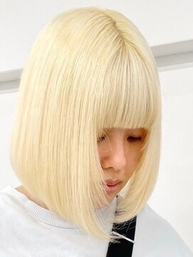 ウィコ 新宿(WICO) ブロンドボブ[新宿駅/グレーベージュ/レイヤーロング]